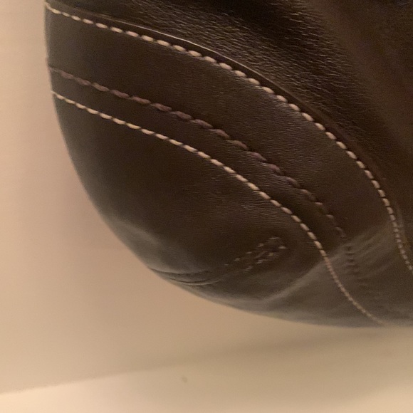 Coach Soho Hobo Brown Leather Flap Shoulderbag F10910 - Picture 7 of 13